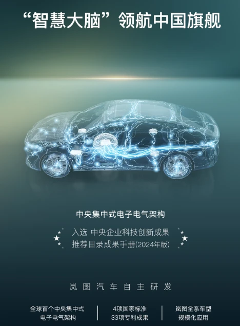 国家级认证！岚图汽车电子电气架构入选央企科创成果