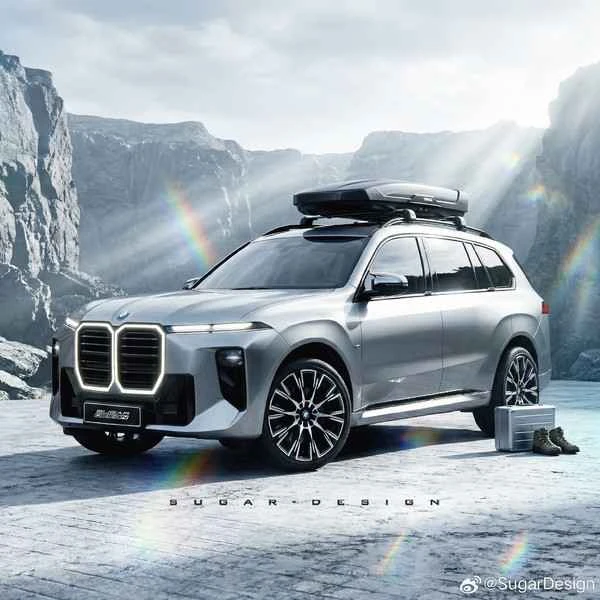 Wie sieht der brandneue BMW X7 aus? Wie wirkt er mit den gleichen Türgriffen wie der Ferrari FUV?